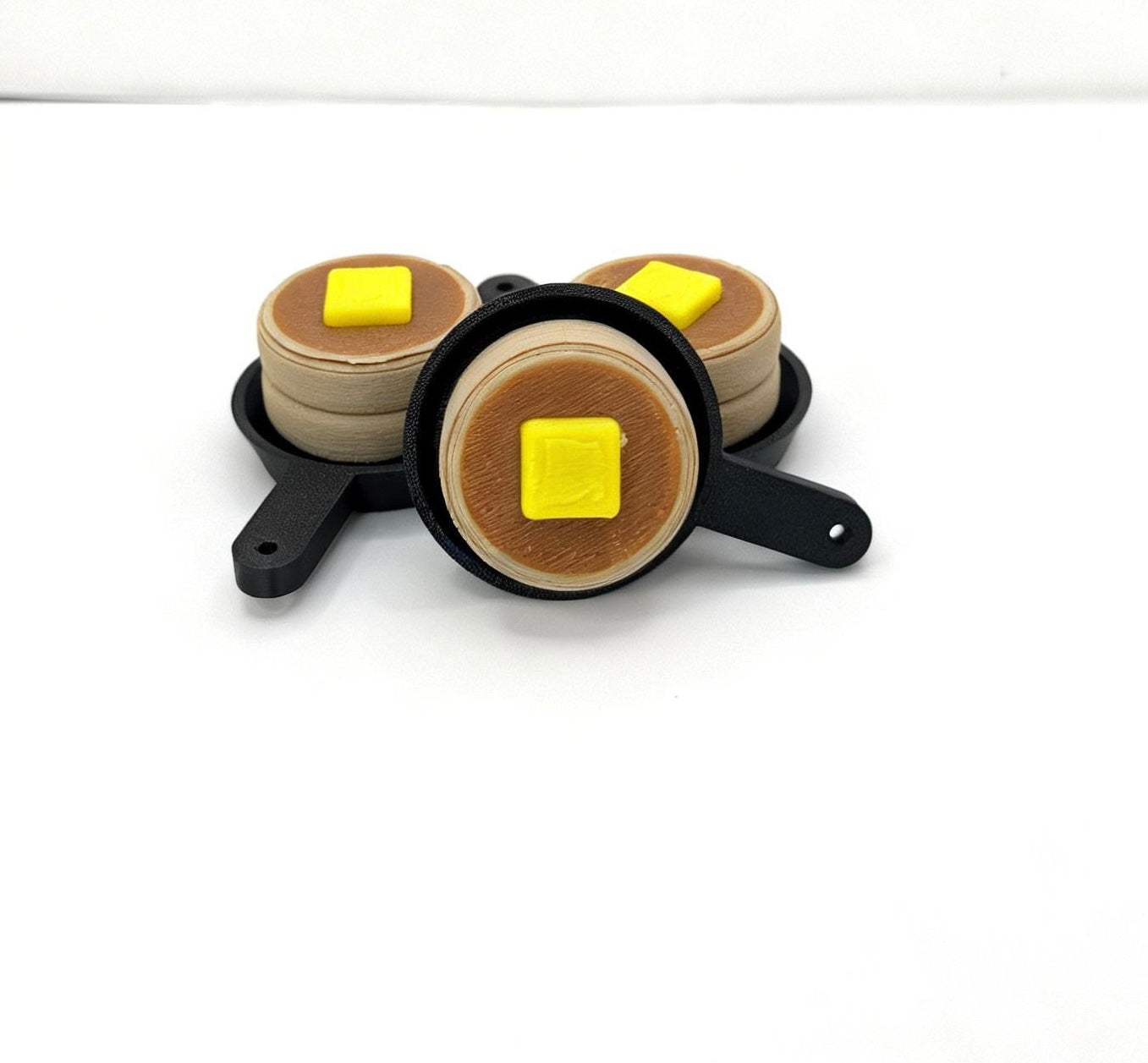 Mini Food Fidget Clicker Keychain | Desk Toy | Sensory Toy